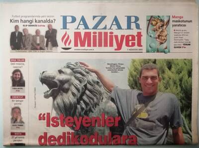Milliyet Pazar Gazetesi 7 Ağustos 2005 İsteyenler Dedikodulara İnanabilir -GZ33237 - 1