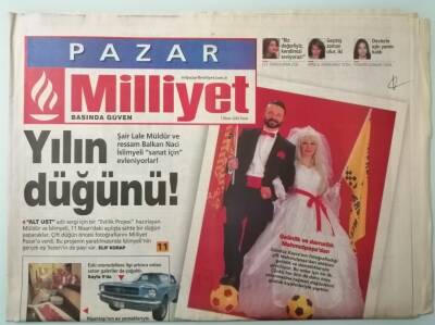 Milliyet Pazar Gazetesi 7 Nisan 2002 Başarı Ve Mutluluk Bir Arada Olmaz -GZ33482 - 1