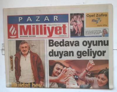 Milliyet Pazar Gazetesi 8 Aralık 2002 - Eski 45liklerle Parti Zamanı GZ7811 - 1