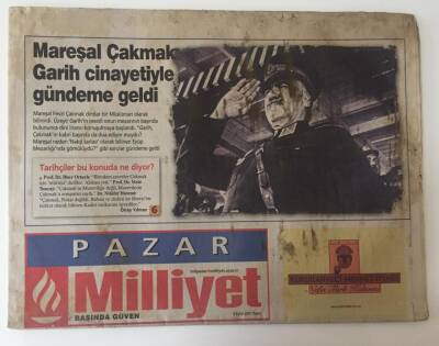 Milliyet Pazar Gazetesi 9 Eylül 2001 - Fenerbahçe Marşı Hazır Barcelona Maçı İçin Fenerbahçeye Marş Yetiştiriyor GZ11105 - 2