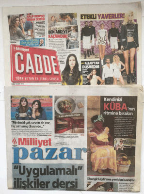 Milliyet Pazar Gazetesi Cadde Eki İle 19 Ekim 2014 - Kendinizi Kübanın Ritmine Bırakın GZ5690 - 2