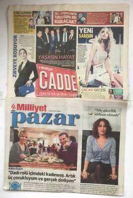 Milliyet Pazar Gazetesi Cadde Eki İle 24 Şubat 2013 - Londradaki Kıvanç Etkisi İnanılmazdı GZ7013 - 2