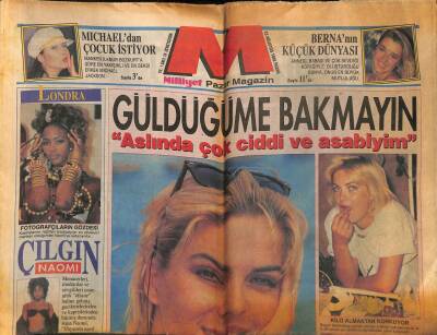 Milliyet Pazar Magazin Gazetesi 23 Ağustos 1992 - Kibariye Sanatçı Olmanın Hakkını Veriyor GZ113643 - 1