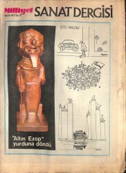 Milliyet Sanat Dergisi 1 Haziran 1973 Sayı35 Altın Ezop Yurduna Döndü - Gabrovoda Büyük Ödülü Bir Türk Sanatçısı Aldı NDR81988 - Gökçekoleksiyon