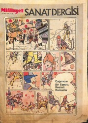 Milliyet Sanat Dergisi 22 Aralık 1972 Sayı 12 - Müzik Dünyasının Değişmeyen Merkezi VİYANA DRG926 - Gökçekoleksiyon