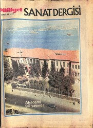 Milliyet Sanat Dergisi 25 Mayıs 1973 Sayı34 Akademi 90 Yaşında - İstanbul Festivali İLE birlikte 10 Önemli Sergi Açıldı NDR81987 - Gökçekoleksiyon