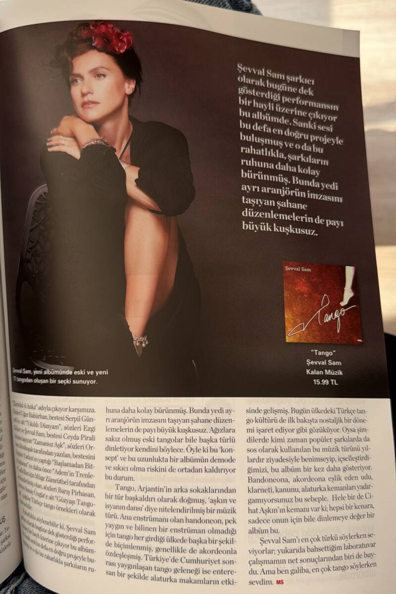 Milliyet Sanat Dergisi Eylül 2013 - Şevval Sam İle Aşk Ve İsyan NDR102138 - 2