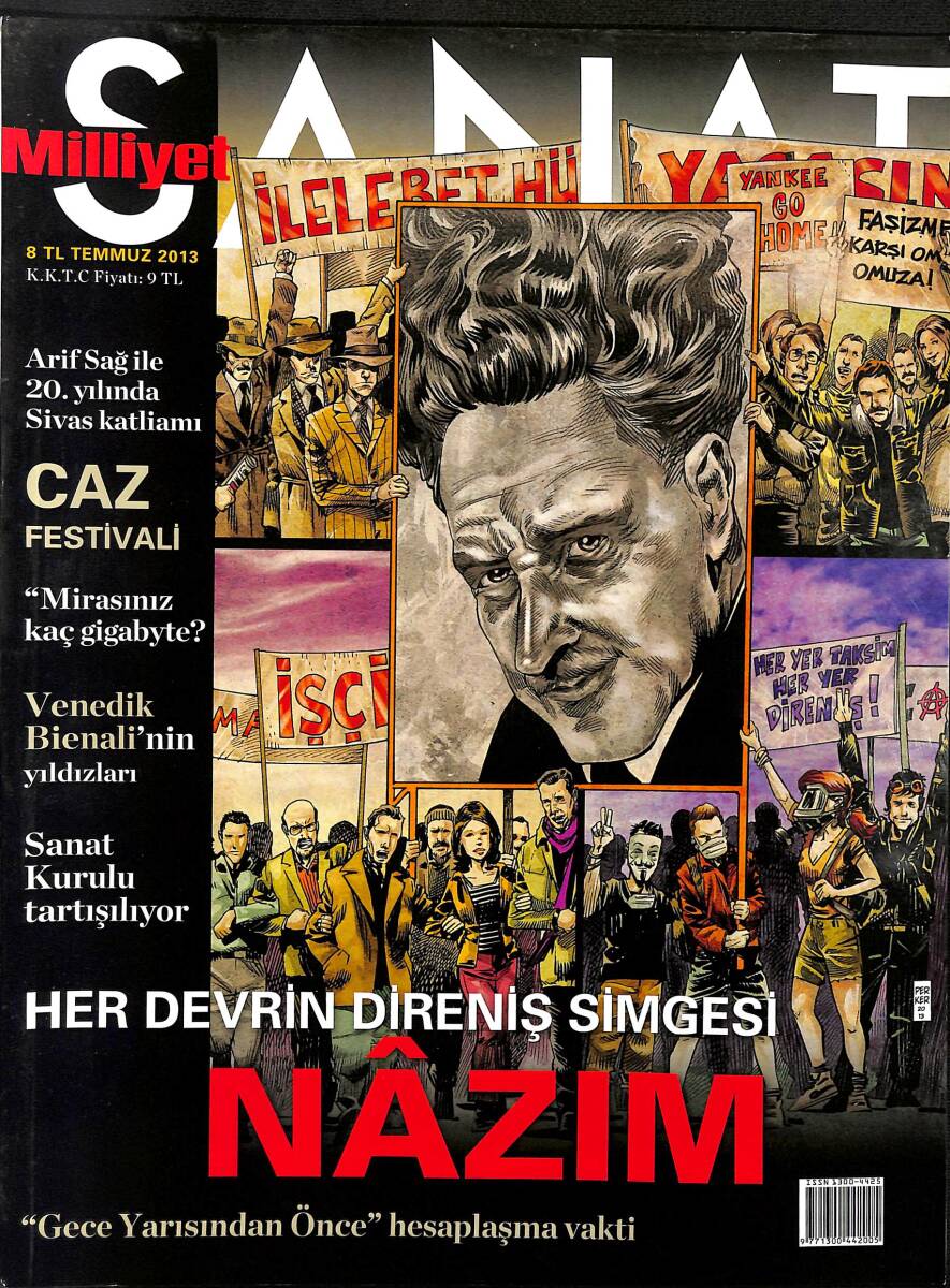 Milliyet Sanat Dergisi Temmuz 2013 - Arif Sağ İle 20.Yılında Sivas Katliamı NDR102141 - 1