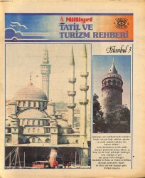 Milliyet Tatil Ve Turizm Rehberi İstanbul 3 NDR83287 - Gökçekoleksiyon