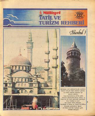 Milliyet Tatil Ve Turizm Rehberi İstanbul 3 NDR83287 - 1