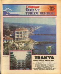 Milliyet Tatil Ve Turizm Rehberi Trakya NDR83284 - Gökçekoleksiyon