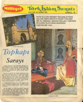 Milliyet Türk İslam Sanatı Kültür Ve Sanat Eki - Fasikül18 NDR81475 - 1
