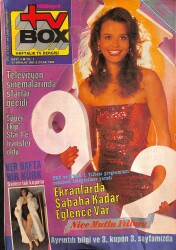 Milliyet TV Box Haftalık TV Dergisi Sayı 4 27 Aralık 1991 NDR78632 - Gökçekoleksiyon