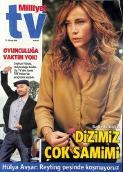 Milliyet TV Dergisi 17-23 Ocak 2015 Sayı 61 - Hülya Avşar Reyting Peşinde Koşmuyoruz NDR79173 - Gökçekoleksiyon
