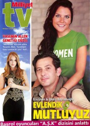 Milliyet TV Dergisi 30 Kasım - 6 Aralık 2013 Sayı 2 - Yasemin Allen Genetiği Güzel NDR78995 - Gökçekoleksiyon