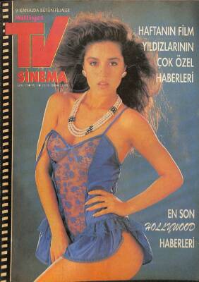 Milliyet TV Sinema Dergisi Sayı 13 12-18 Temmuz 1992 - Oscar`lı Kovboy, Jack Palance - Fotomodel Helen Steed NDR63949 - 2