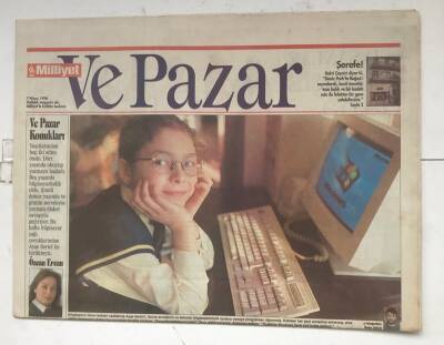 Milliyet Ve Pazar Eki 7 Nisan 1996 - Bir Ceset , İki Cinayet GZ8459 - 1