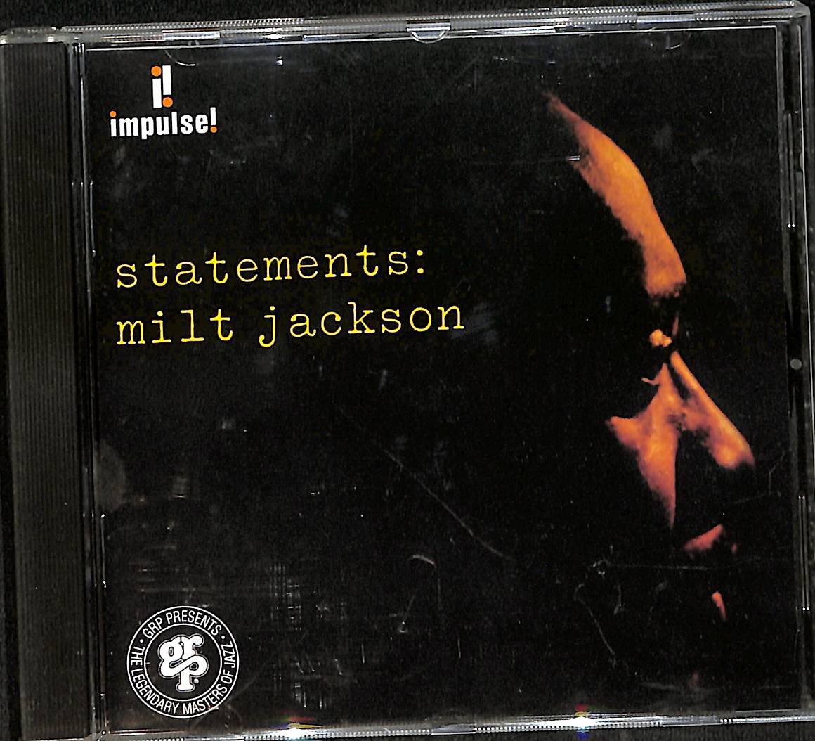Milt Jackson - Statements CD (İkinci El) CD5537 - 1