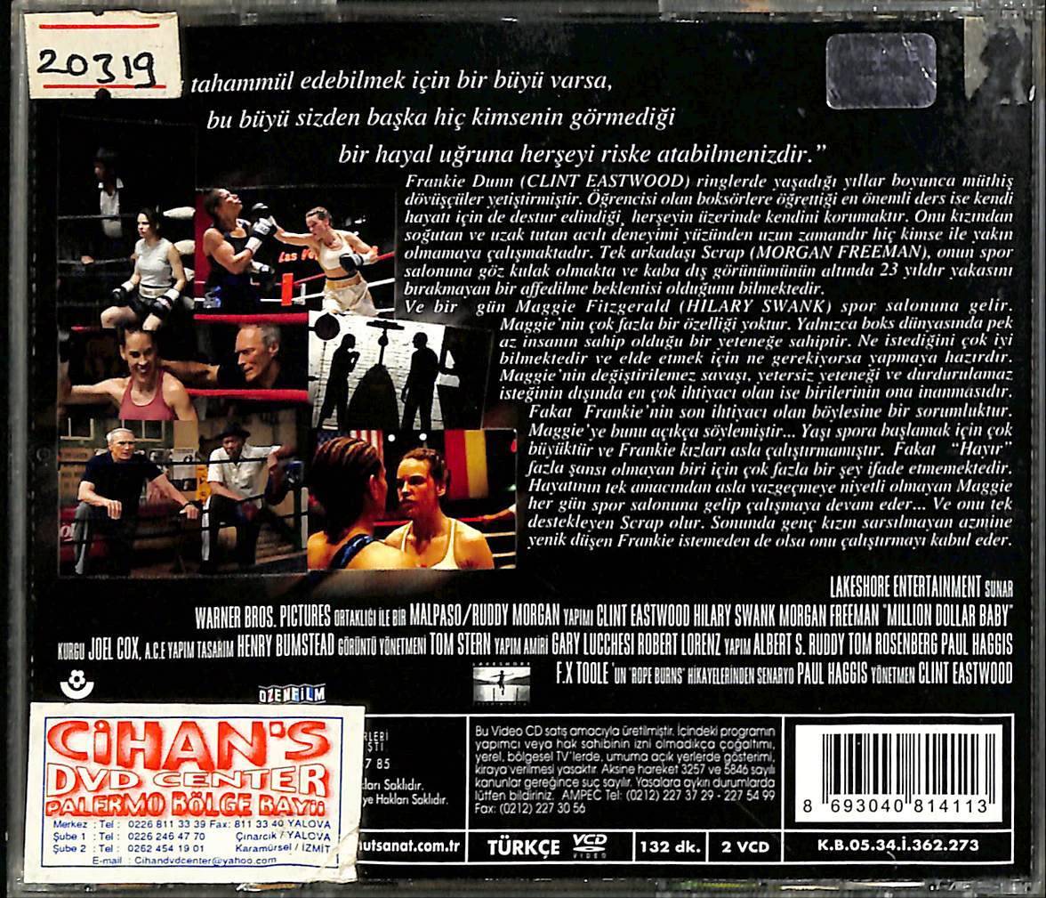 Milyonluk Bebek VCD Film (Million Dollar Baby) VCD15330 - 2