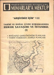 Mimarlara Mektup Arşiviniz İçin 8 , Boğaziçi Gerigörünüm Planları DRG325 - Gökçekoleksiyon