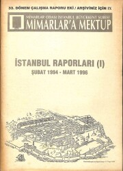 Mimarlara Mektup Basından Seçmeler Şubat 1994-Mart 1996 DRG400 - Gökçekoleksiyon