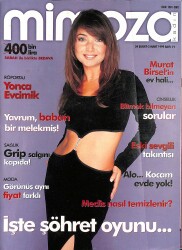 Mimoza Kadın Dergisi 24 Şubat-2 Mart 1999 Sayı : 71 - Bruce Willis'in Karnesi - Murat Birsel'in Ev Hali NDR89184 - Gökçekoleksiyon
