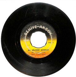 Behiye Aksoy - Bir Kalpsizi Sevmişim / Adını Anmayacağım Plak (10/6) PLK25084 - Gökçekoleksiyon
