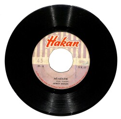 Ahmet Sezgin - Ağ Gülüm / Gariplik Çok Acıdır PLAK (10/5.5) PLK24736 - Gökçekoleksiyon