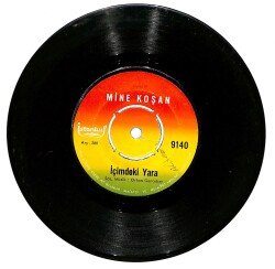 Mine Koşan - İçimdeki Yara / Gururumla Oynama PLAK (10/5) PLK24735 - Gökçekoleksiyon