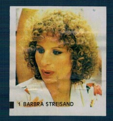 MİNTİ Sakız Kağıdı No 1 Barbra Streısand Stickers SKZ2311 - 3