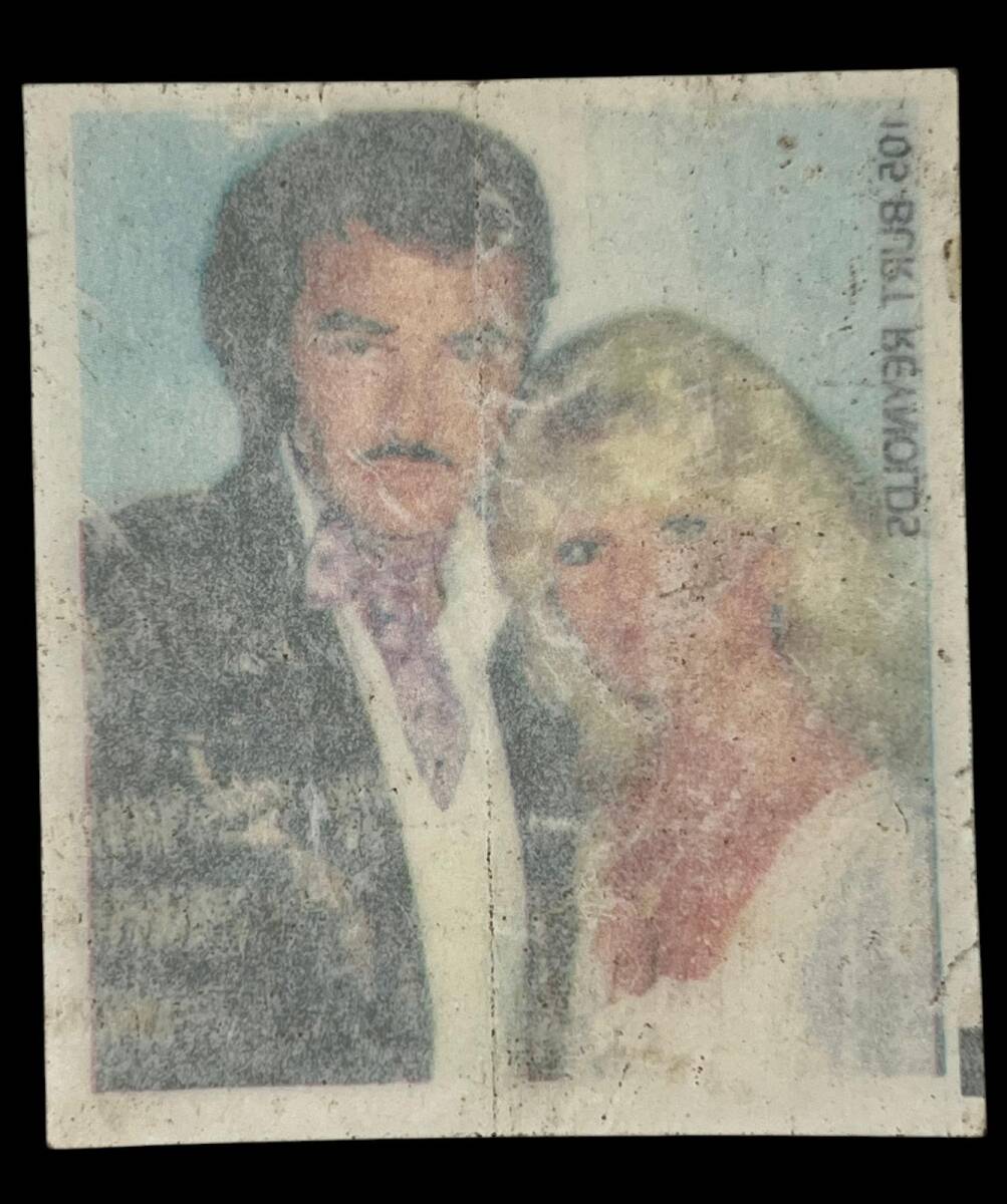 MİNTİ Sakız Kağıdı No 105 Burt Reynolds Stickers SKZ876 - 2