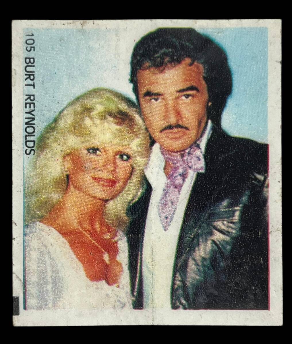 MİNTİ Sakız Kağıdı No 105 Burt Reynolds Stickers SKZ876 - 3