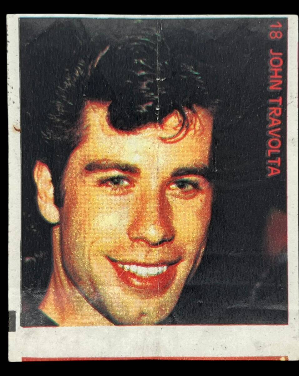 MİNTİ Sakız Kağıdı No 18 JOHN TRAVOLTA Stickers SKZ892 - 3