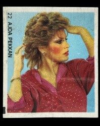 MİNTİ Sakız Kağıdı No 22 Ajda Pekkan Stickers SKZ897 - 1