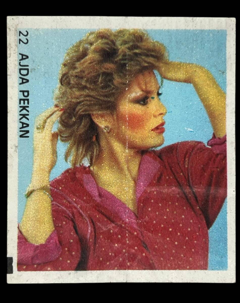 MİNTİ Sakız Kağıdı No 22 Ajda Pekkan Stickers SKZ897 - 1