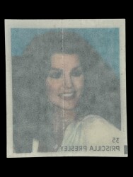 MİNTİ Sakız Kağıdı No 35 Prıscılla Presley Stickers SKZ908 - 2