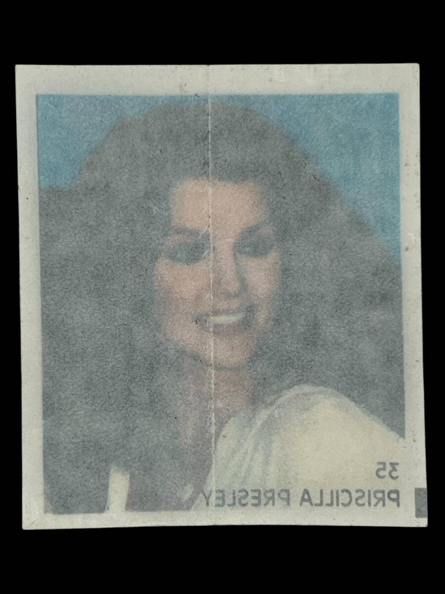 MİNTİ Sakız Kağıdı No 35 Prıscılla Presley Stickers SKZ908 - 2