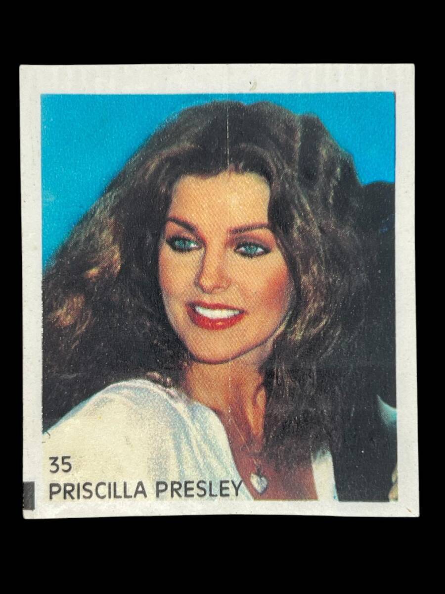 MİNTİ Sakız Kağıdı No 35 Prıscılla Presley Stickers SKZ908 - 3