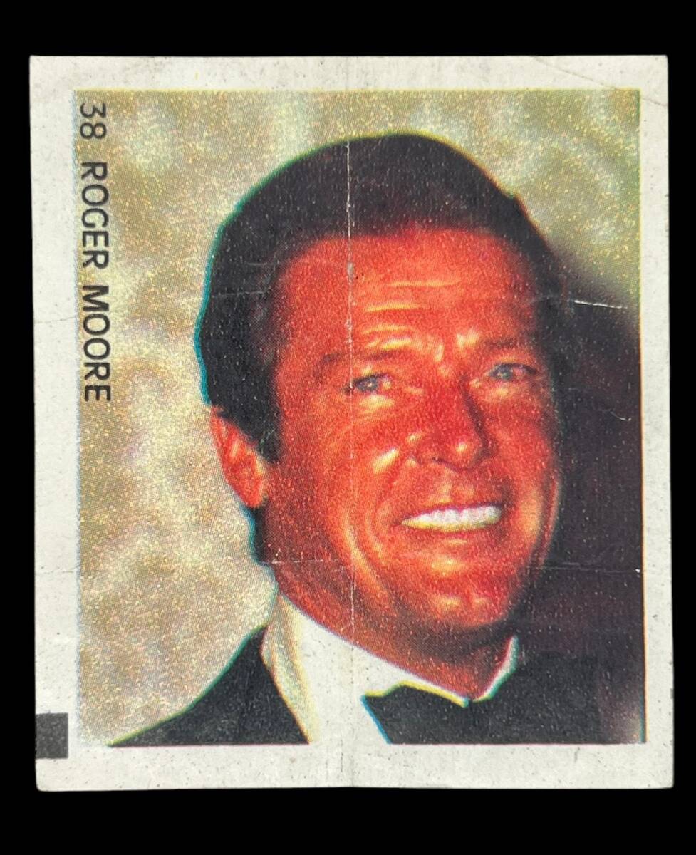 MİNTİ Sakız Kağıdı No 38 ROGER MOORE Stickers SKZ912 - 1