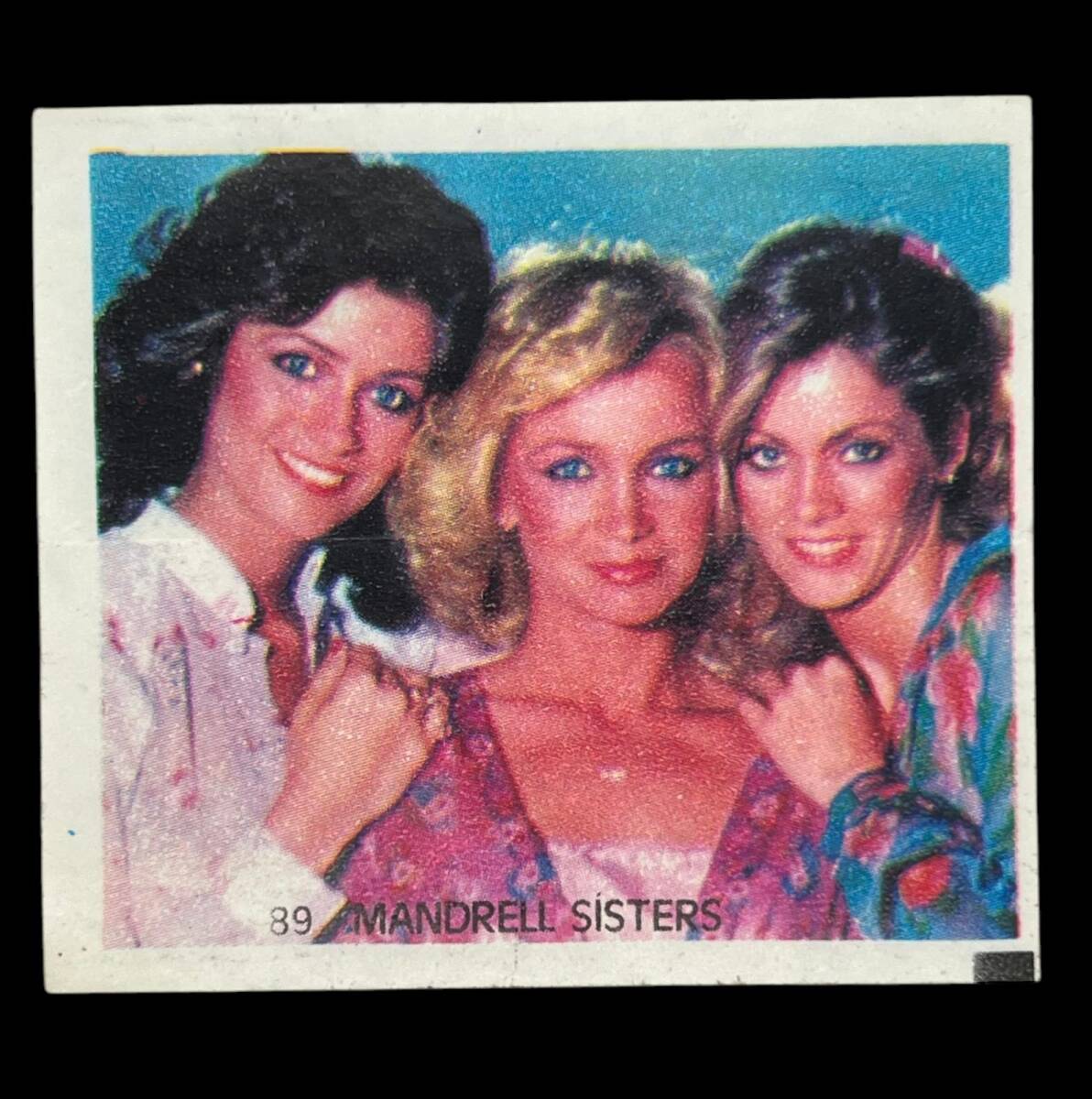 MİNTİ Sakız Kağıdı No 89 Mandrell Sisters Stickers SKZ862 - 1
