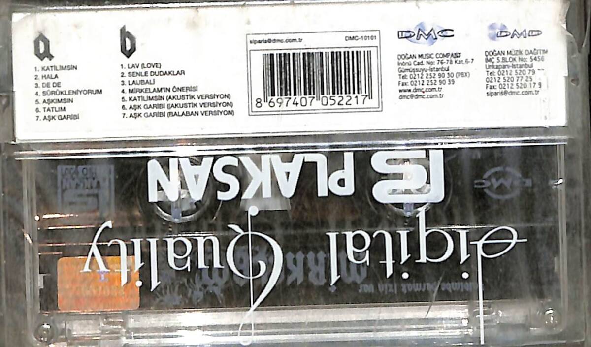 Mirkelam - Kalbimde Parmak İzin Var Kaset (Sıfır) KST26820 - 2