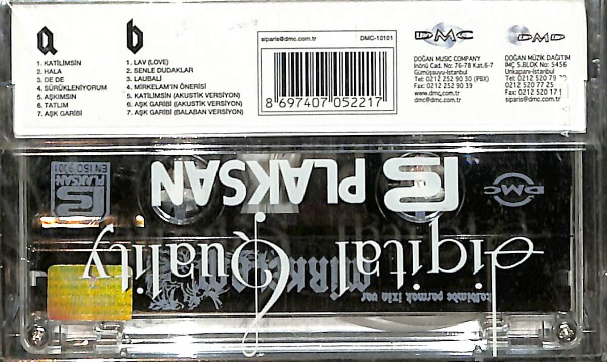 Mirkelam - Kalbimde Parmak İzin Var Kaset (Sıfır) KST28264 - 2