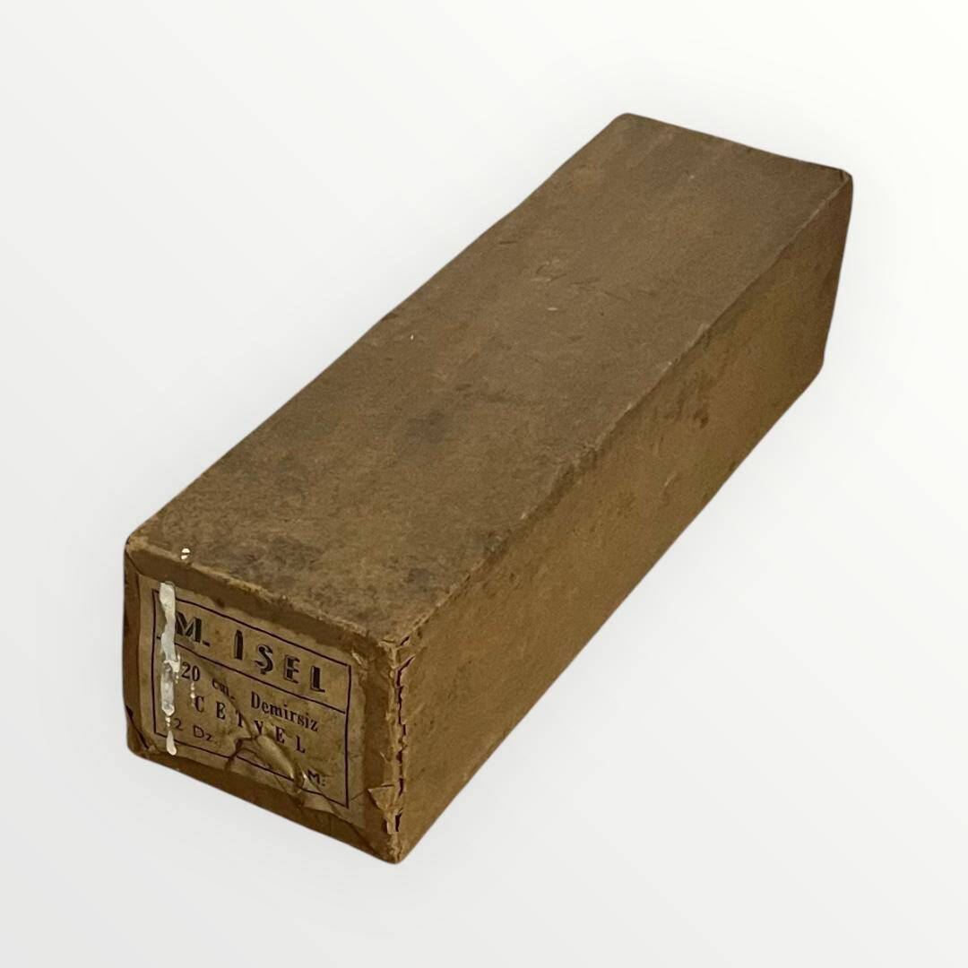 M.İşel Ahşap Cetvel 20cm.Demirsiz 2 Dz Tam Dolu Paket. AOB4958 - 2