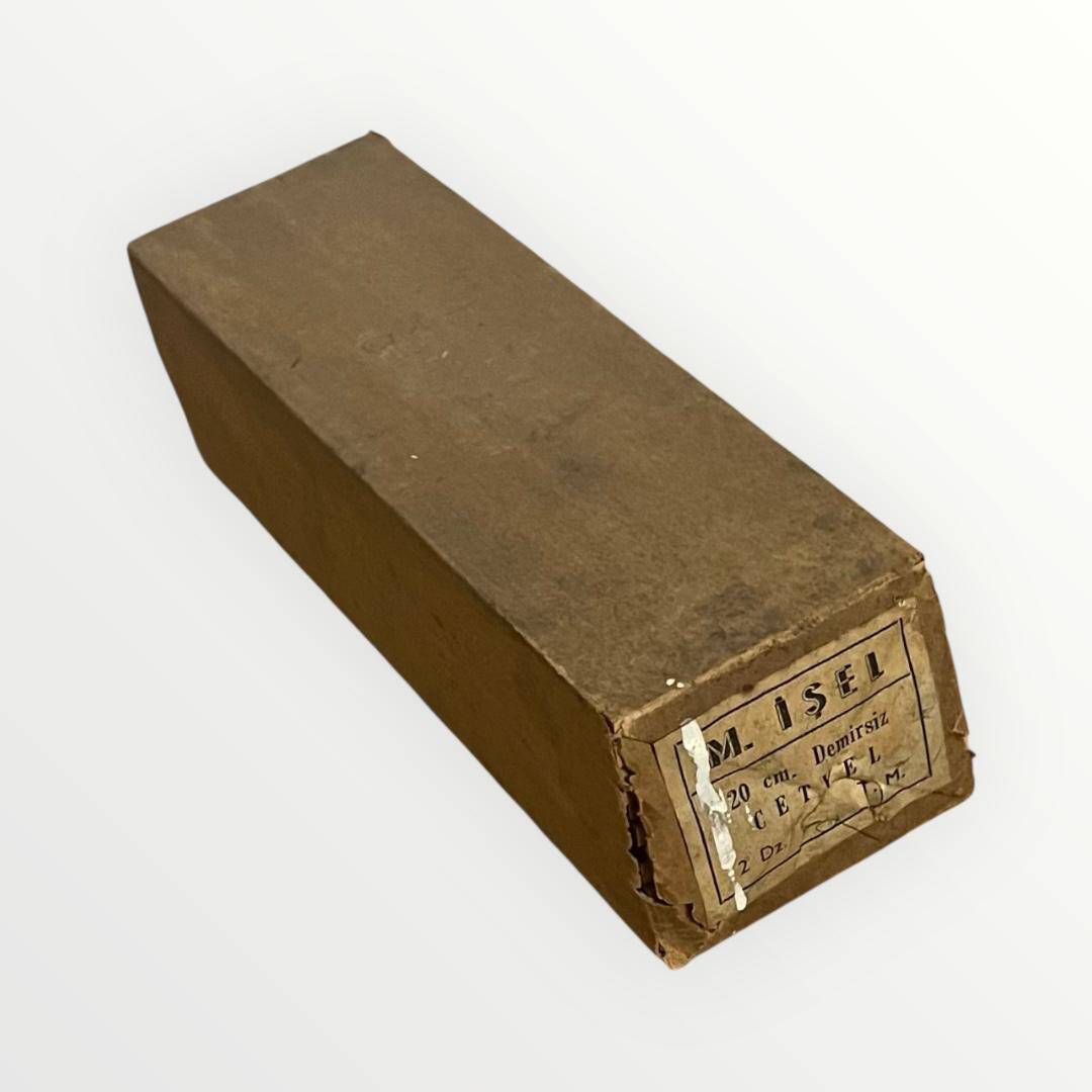 M.İşel Ahşap Cetvel 20cm.Demirsiz 2 Dz Tam Dolu Paket. AOB4958 - 1