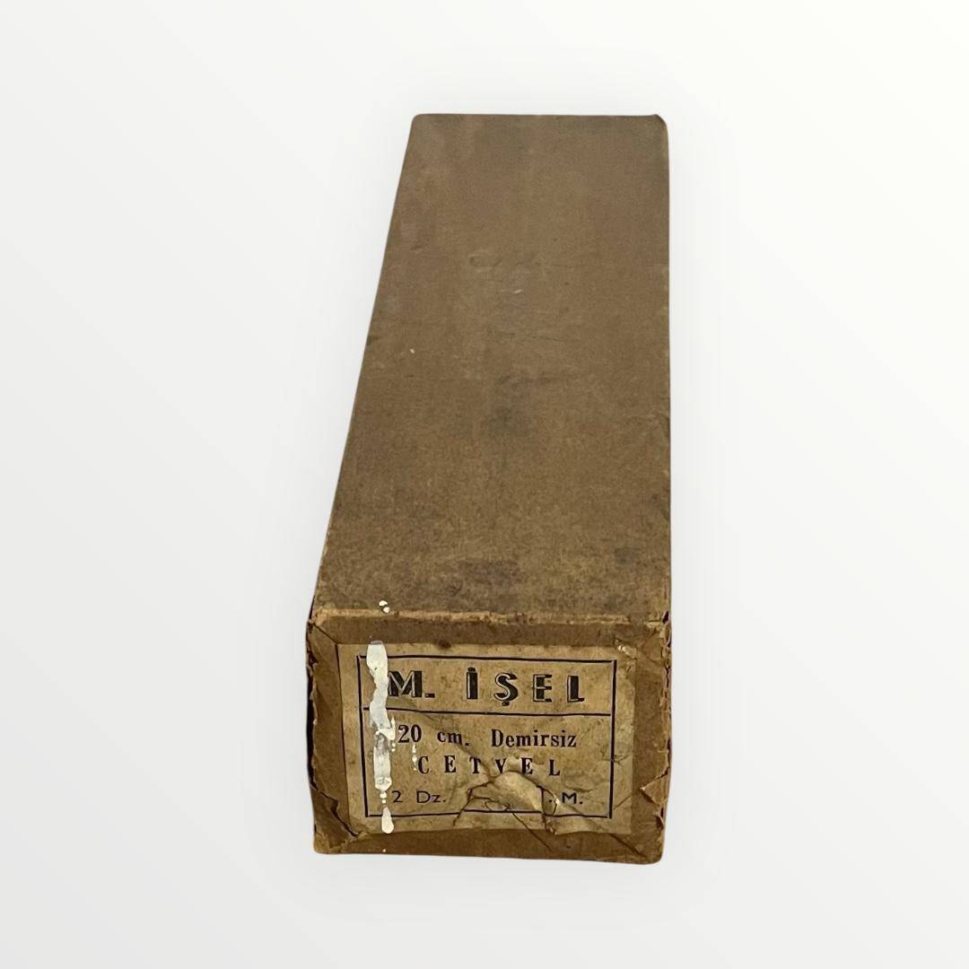 M.İşel Ahşap Cetvel 20cm.Demirsiz 2 Dz Tam Dolu Paket. AOB4958 - 5