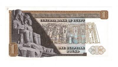 Mısır 1 Pound 1971 ÇİL YKP7666 - 1