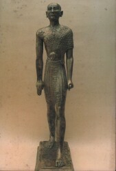 Mısırlı Rahip Heykelciği Kartpostal KRT3394 - Gökçekoleksiyon