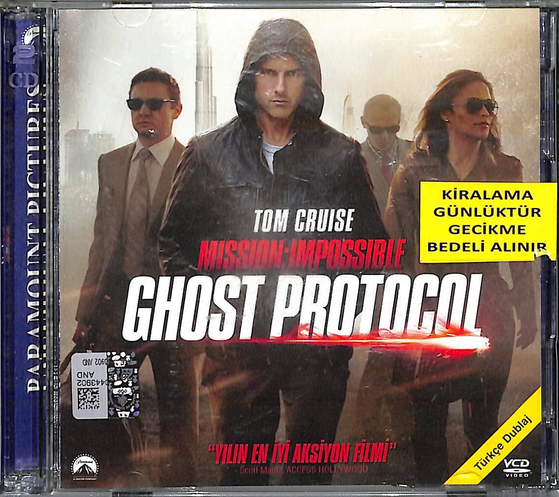Mission: İmpossible Ghost Protocol Orjinal VCD Film ' Tom Cruise ' VCD27959 - 1