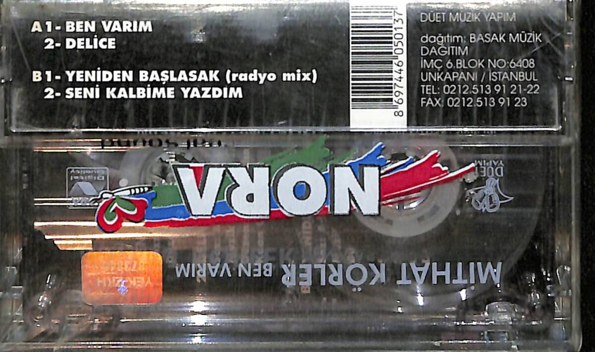 Mithat Körler - Ben Varım Kaset (Sıfır) KST26786 - 2