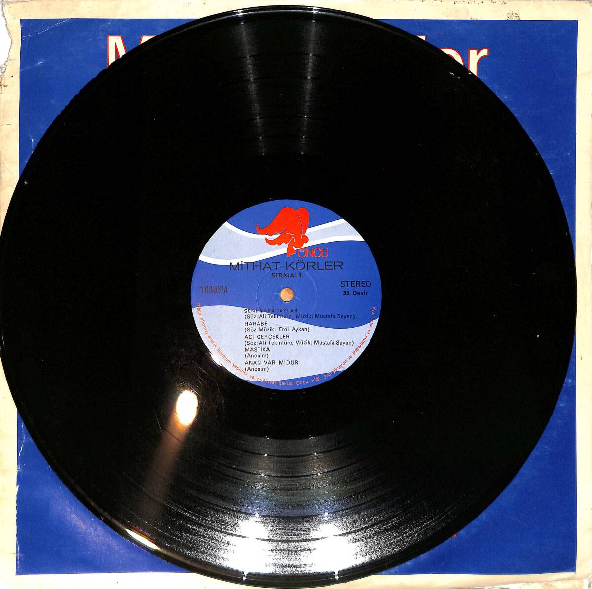 Mithat Körler - Sırmalı LP PLAK (10/7.5) PLK26523 - 3